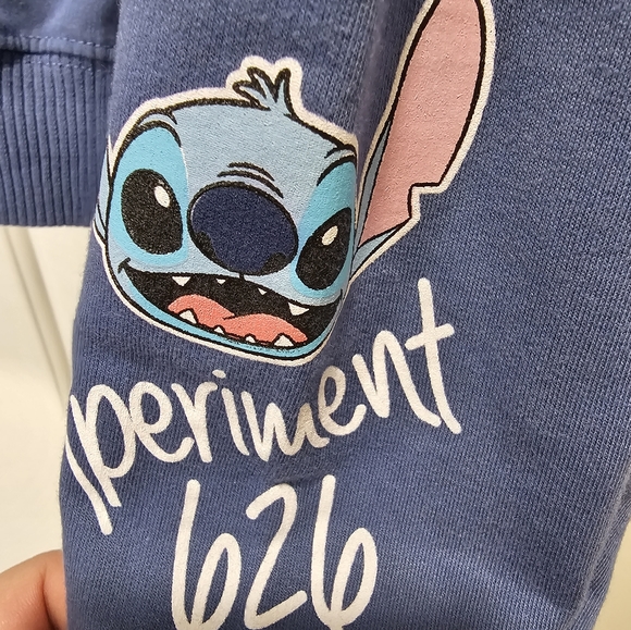 Disney Stitch Experiment 626 Jerry Leigh Sweatshirt Woman Small - Picture 4 of 7